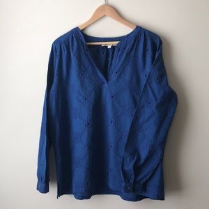Loft royal blue tunic
